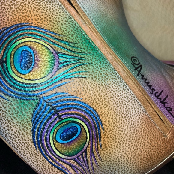 Anuschka Hand Painted Purse - Picture 4 of 8